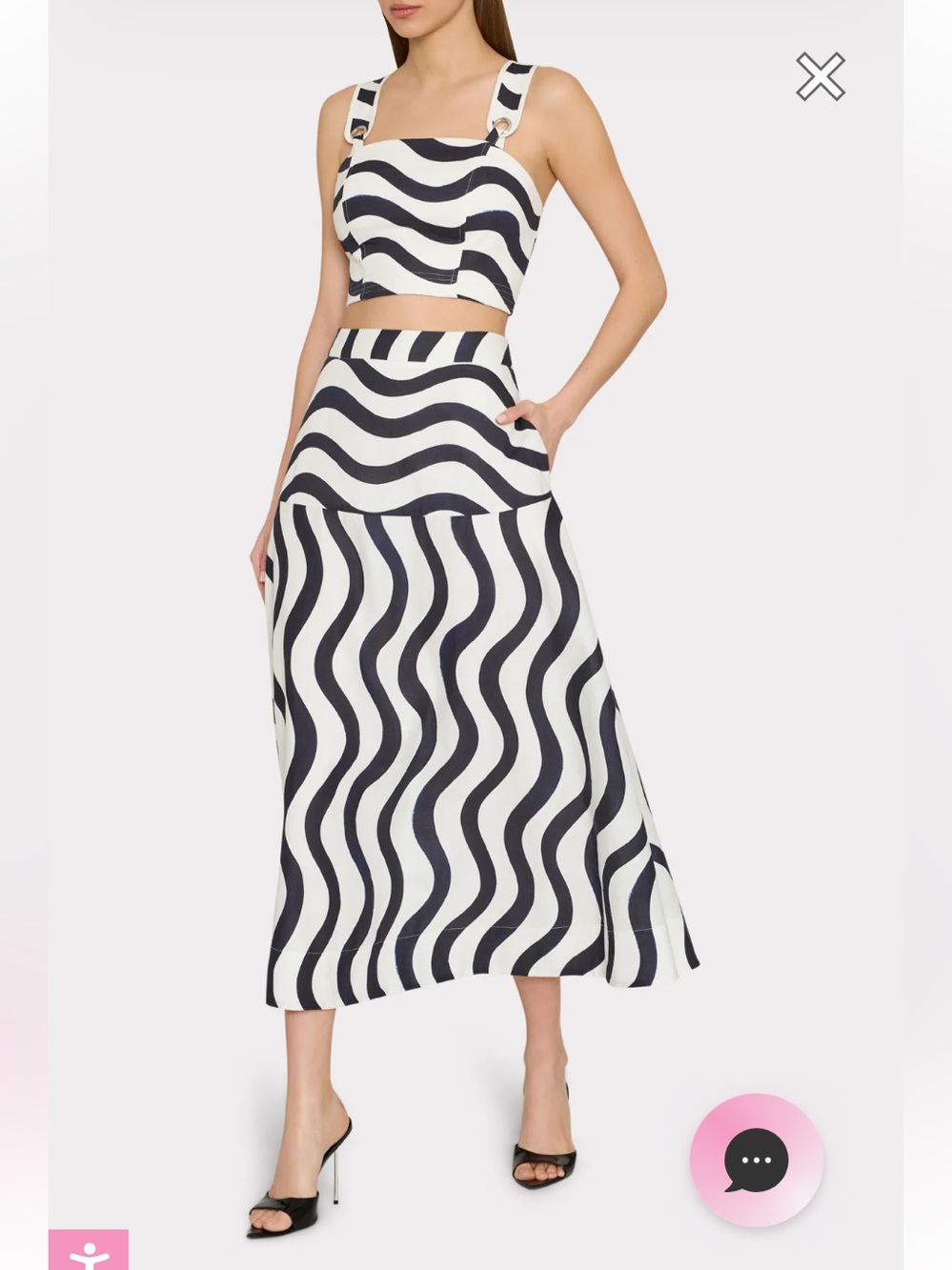 Milly Lenox Top and Lona Skirt